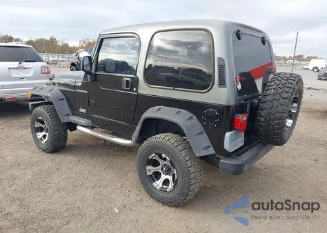 2004 Jeep Wrangler Sport z USA, uszkodzony, nr VIN 1J4FA49S84P731155